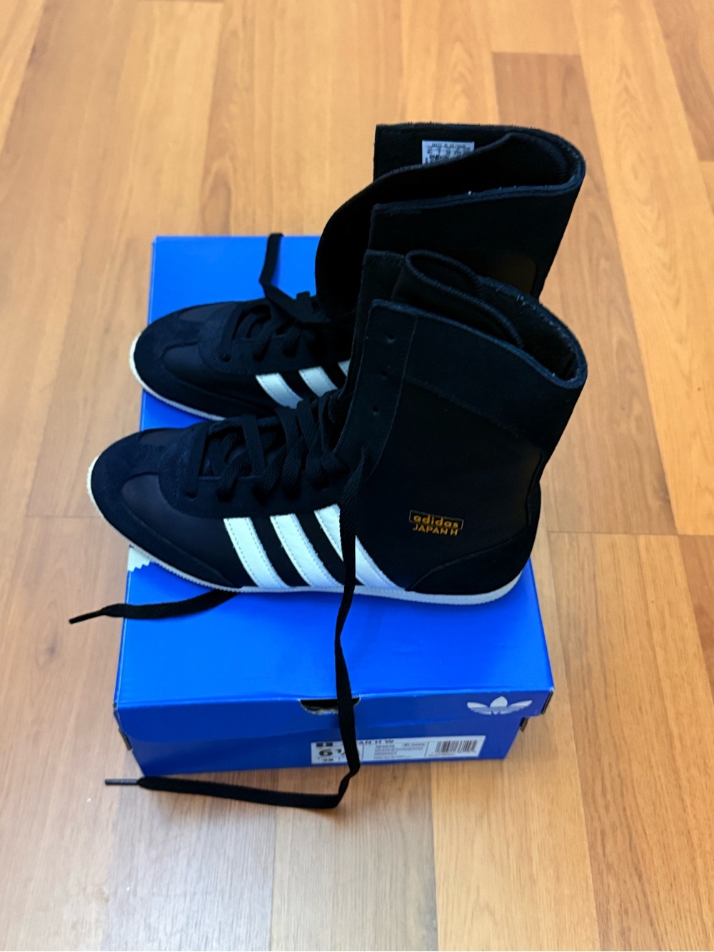 adidas Japan Hi-Top Sneakers - Black/White